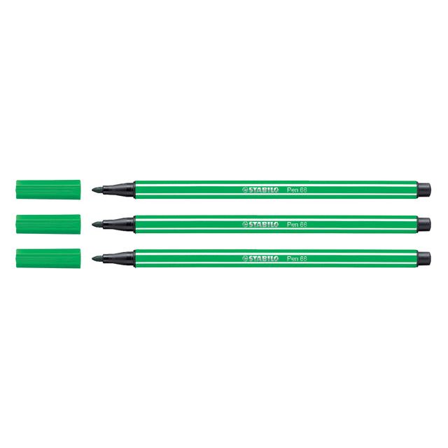 STABILO - Pen 68 viltstift, groen