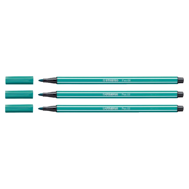 Stabilo - Viltstift Pen 68/51 turquoise blauw