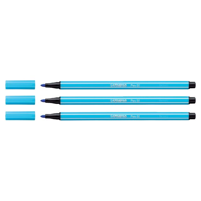 STABILO - Viltstift Pen 68/57 azuur blauw