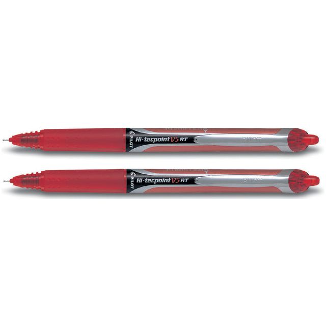 Pilot - Rollerpen PILOT Hi-Tecpoint V5 RT rood 0.25mm