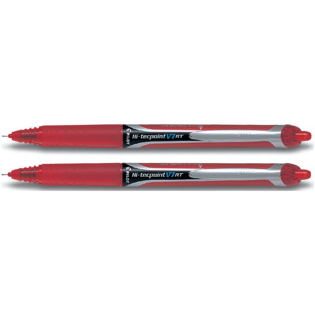 Pilot - Rollerpen PILOT Hi-Tecpoint V7 RT rood 0.35mm