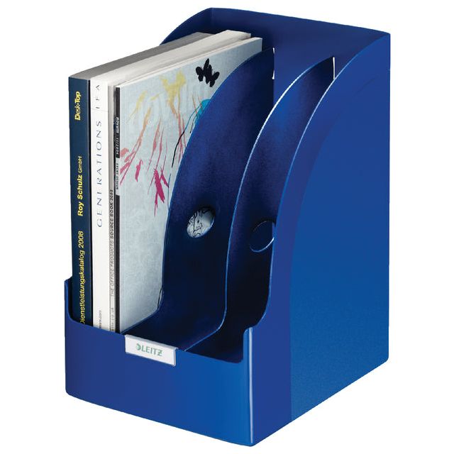 Leitz - Tijdschriftcassette Plus jumbo blauw