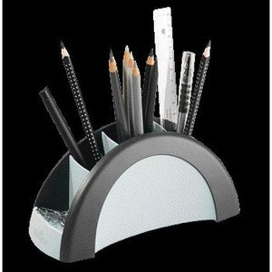 Durable - Trousse Vegas 5 compartiments noir/gris