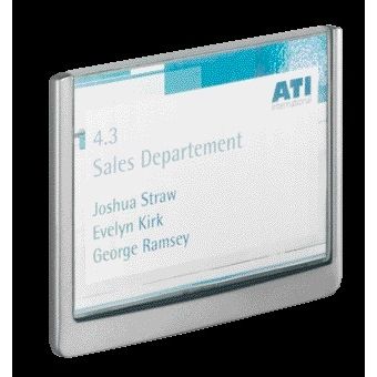 Durable -  Deurbordje Click sign 149x105,5mm grafiet