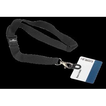 Durable -  Textielkoord 8187 met card fix zwart