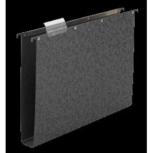 Elba - Cartella sospesa Vertic A4 40mm cartonato nero