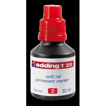 Edding - Felt-tip pen ink T25 red | 10 pieces