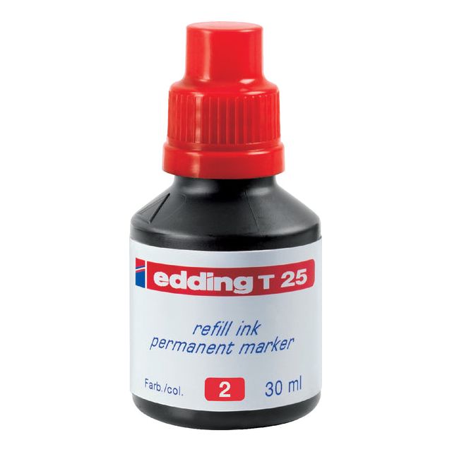 EDDING - VILTSTIFT TINK EDDING T25 RED | 1 Stück | 10 Stück