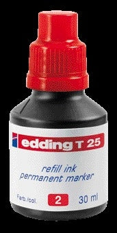 Edding - Rotulador tinta T25 rojo