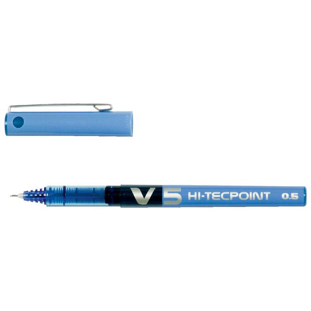 Pilot - Rollerpen PILOT Hi-Tecpoint V5 blauw 0.3mm