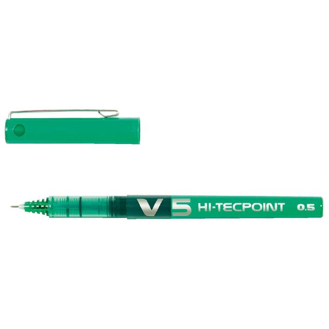 Pilot - Rollerpen PILOT Hi-Tecpoint V5 groen 0.3mm