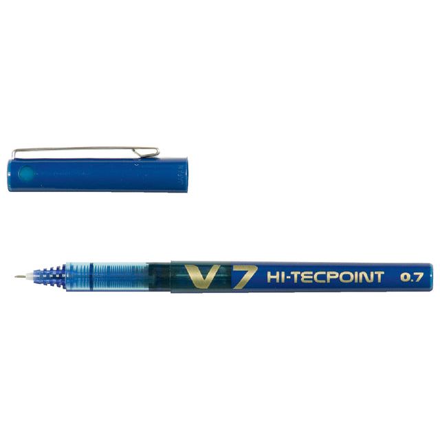 Pilot - Rollerpen PILOT Hi-Tecpoint V7 blauw 0.5mm | 12 stuks