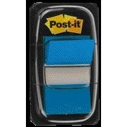 Post-it - Pestañas índice 680 25,4x43,2mm azul | 12 piezas