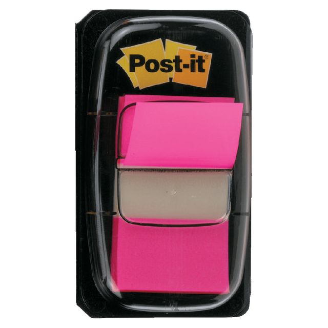 Post-it-indextabs 3m post-it 6808 25 mm violet | Réglez une pièce de 50 | 12 pièces