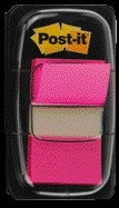 Post-it - Index tabs 680 25.4x43.2mm purple