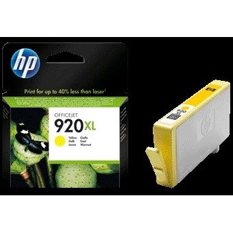HP - Cartouche d'encre cd974ae 920xl jaune