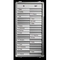 Legamaster - Panneau présent-absent 770x260mm 30 noms