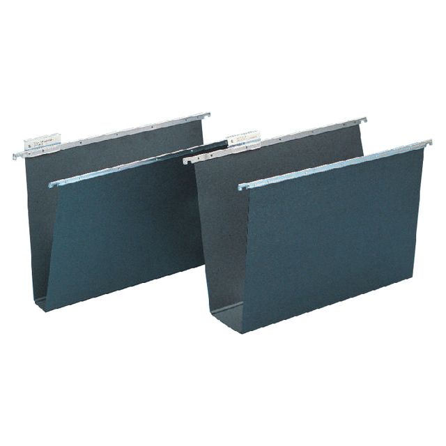 Quantore - Hangmap folio U-bodem 40mm zwart | 5 stuks