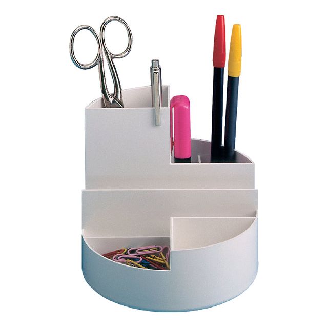 Maul - Bureaustandaard Maul 41176 Roundbox 12,5 cm blanc | 1 pièce