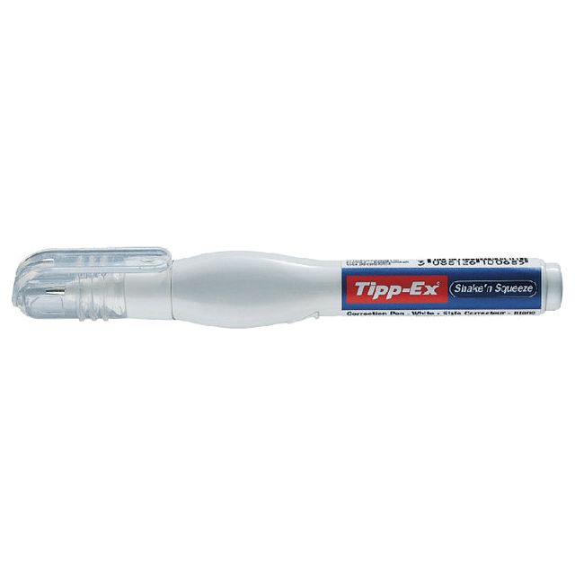 TIPP -EX - Correction Pen Shake 'n Squeeze 8ml | 1 pièce | 10 morceaux