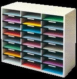 Fellowes - Set scomparti a4 36 scomparti 737x881x302mm