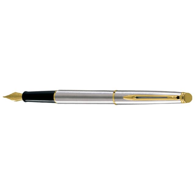 Waterman - Fountain Stift Hemisp GT F Edelstahl