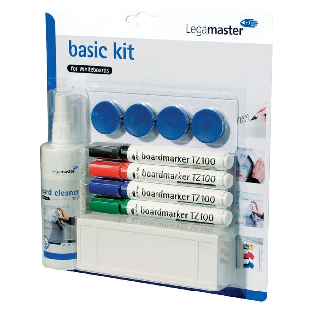 Legamaster - Basickit Legamaster 1251-00 Whiteboard | 1 pièce | 10 morceaux