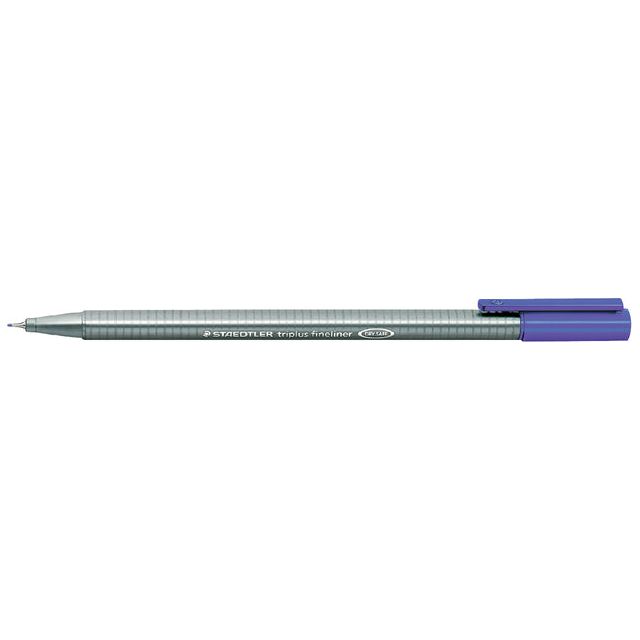 Staedtler - Fineliner Triplus 334 0,3 mm blau | Außenschachtel ein 10 Stück