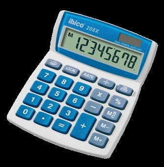 Ibico -  Rekenmachine  208x | 20 stuks