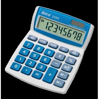 Ibico - Calculadora 208X | 20 piezas