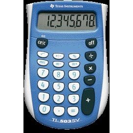Texas Instruments - Calcolatrice TI-503 SV