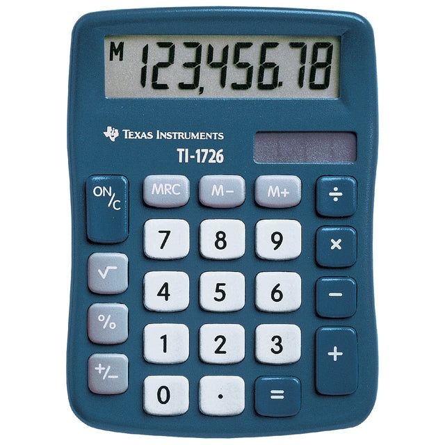 Texas Instruments - Calculatrice Texas TI -1726 Super View | 1 pièce