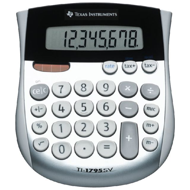 Texas Instruments - Taschenrechner Texas Ti -1795 Super View | 1 Stück