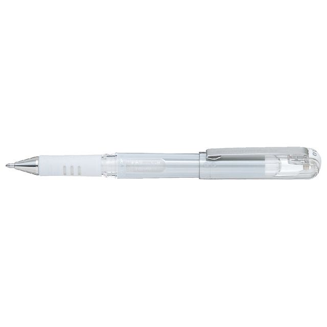 Pentel - Gelshrip Pentel K230M m blanc métallique | 1 pièce