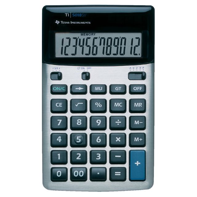 Texas Instruments - Calculatrice Texas TI -5018 Superview | 1 pièce