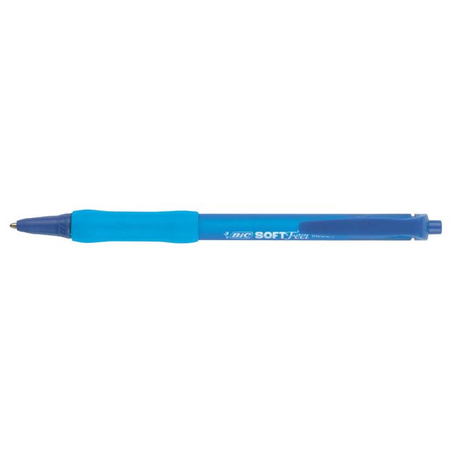 Bic - Balpen Soft Feel Clic Grip blauw medium