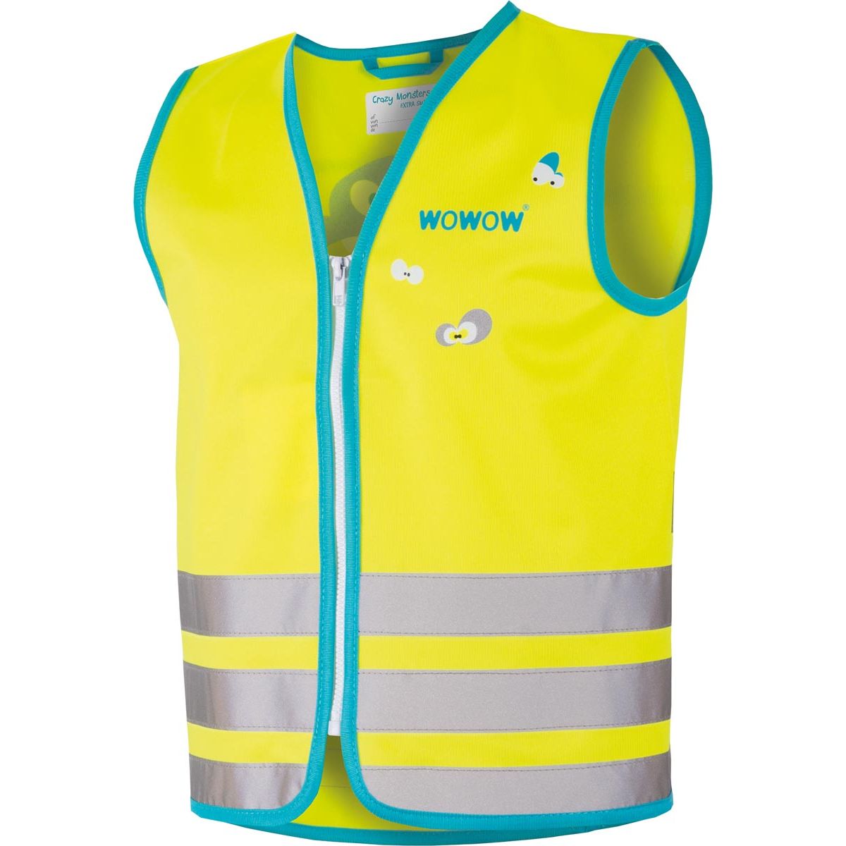 Wowow - Wowow Crazy Jacket Fluohesje, Geel, M (enfant)