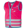Wowow - Gilet fluorescent Crazy Jacket, rose, L (enfant)