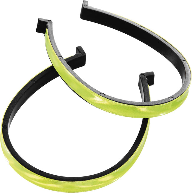 Wowow - Wowow Broekclips, Fluogeel, pack de 2 pièces