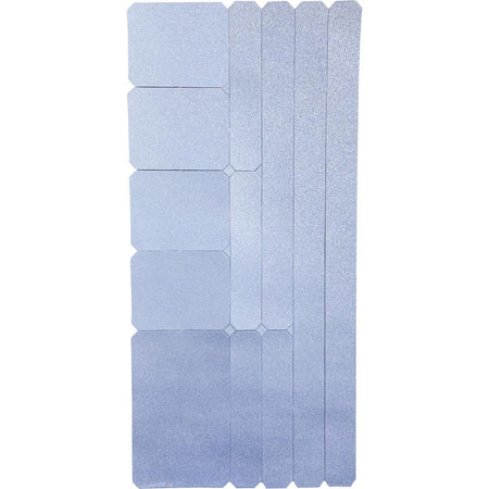 Wowow – reflektierendes Aufkleberset, silber