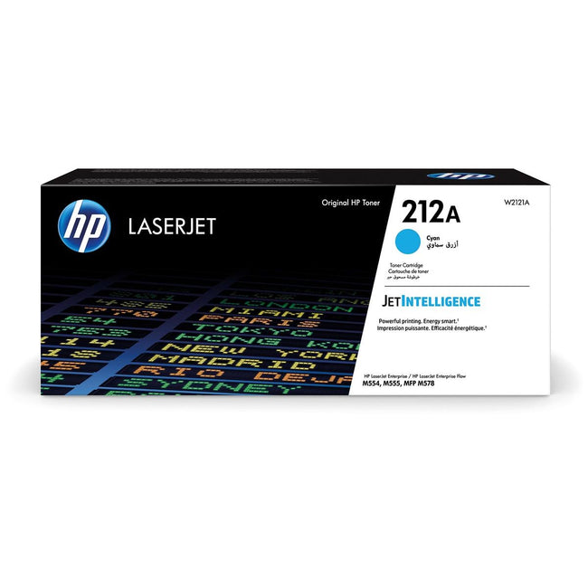 HP -  toner 212A, 4.500 pagina's, OEM W2121A, cyaan