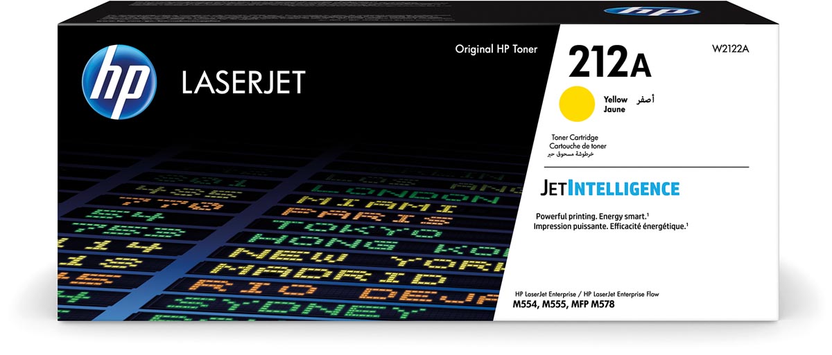 HP - Toner 212A, 4.500 páginas, OEM W2122A, amarillo