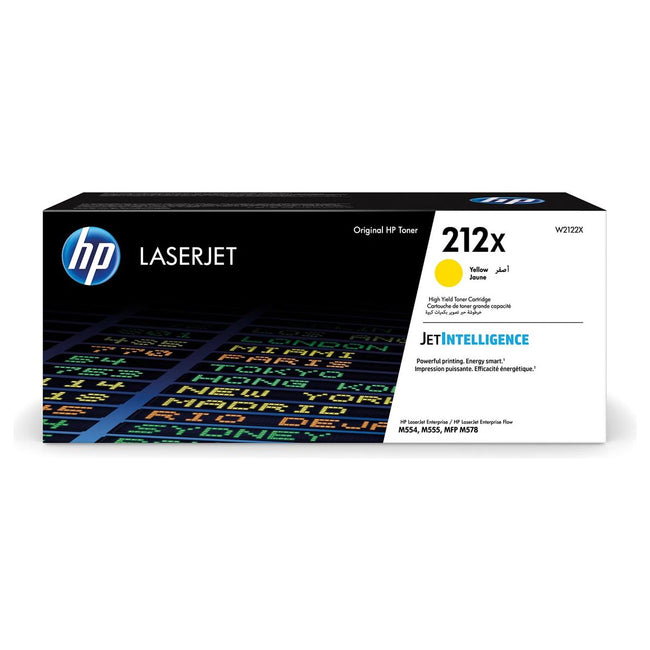 HP - Toner 212X, 10.000 pagina's, OEM W2122X, geel