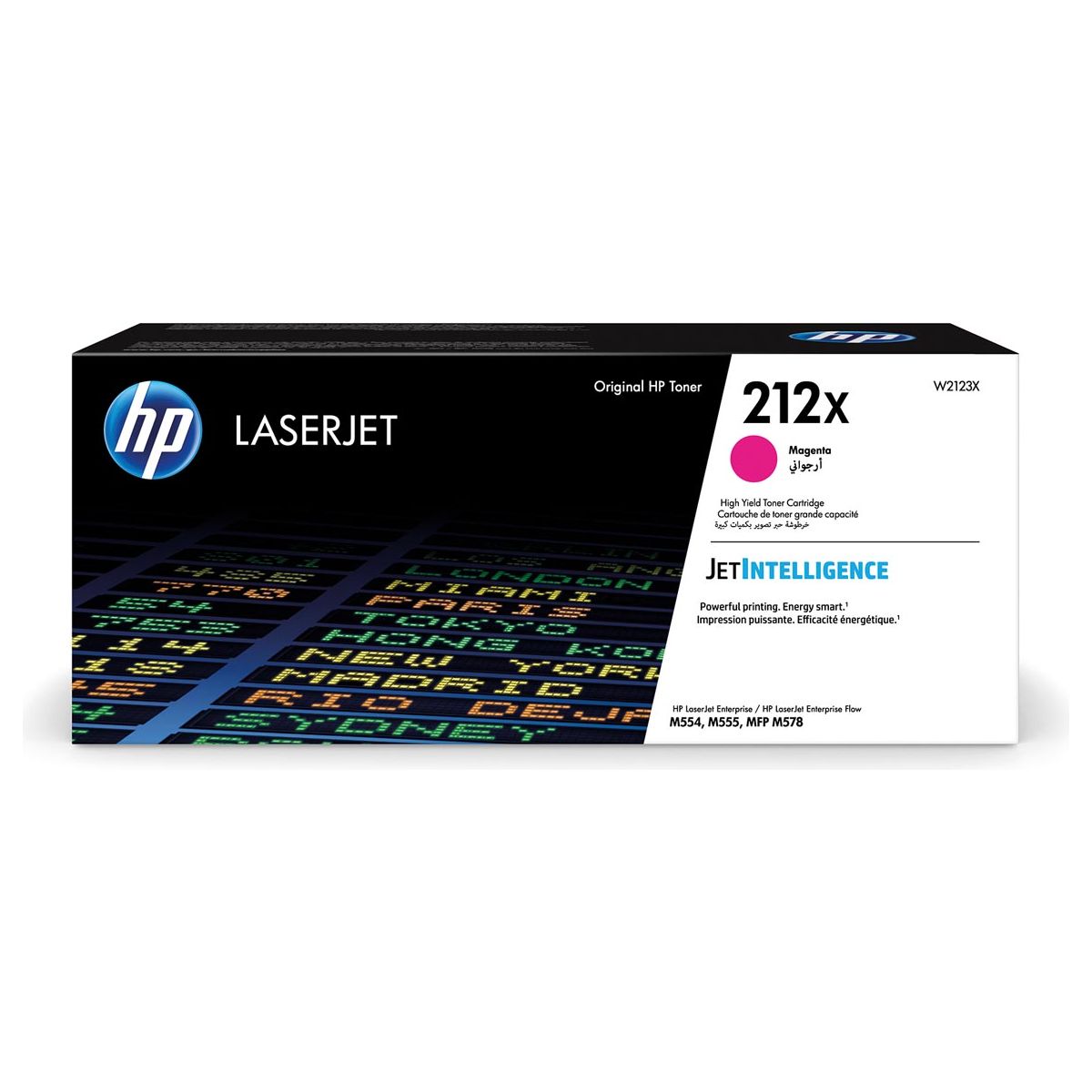 HP - Tonercartridge  w2123x 212x rood