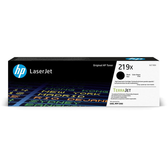 HP -  toner 219X, 3.200 pagina's, OEM W2190X, zwart