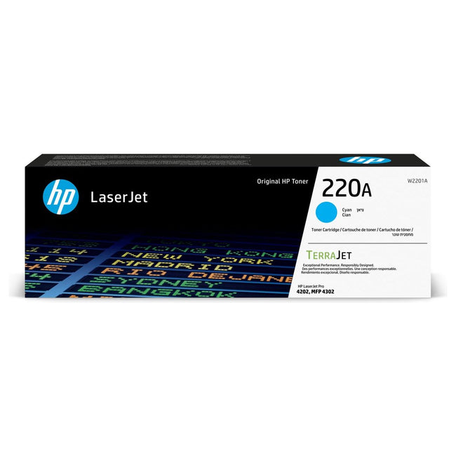 HP - Tonercartridge  w2201a 220a blauw