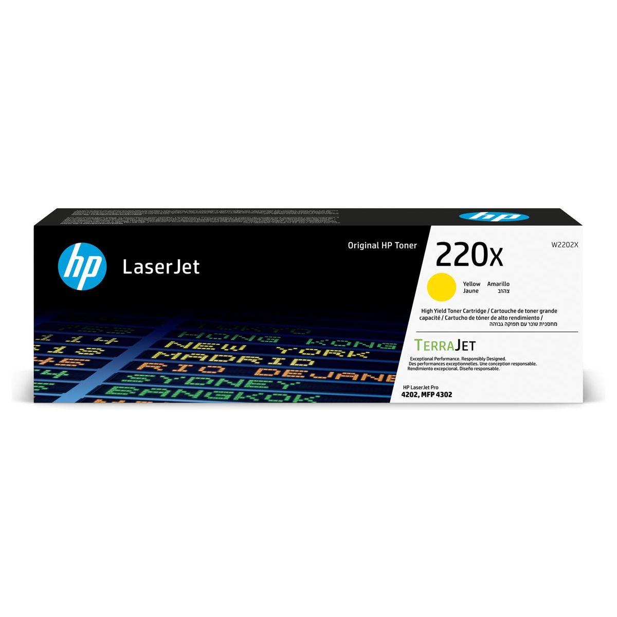 HP - Toner 220X, 5.500 pagina's, OEM W2202X, geel