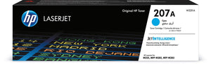 HP -  toner 207A, 1.250 pagina's, OEM W2211A, cyaan