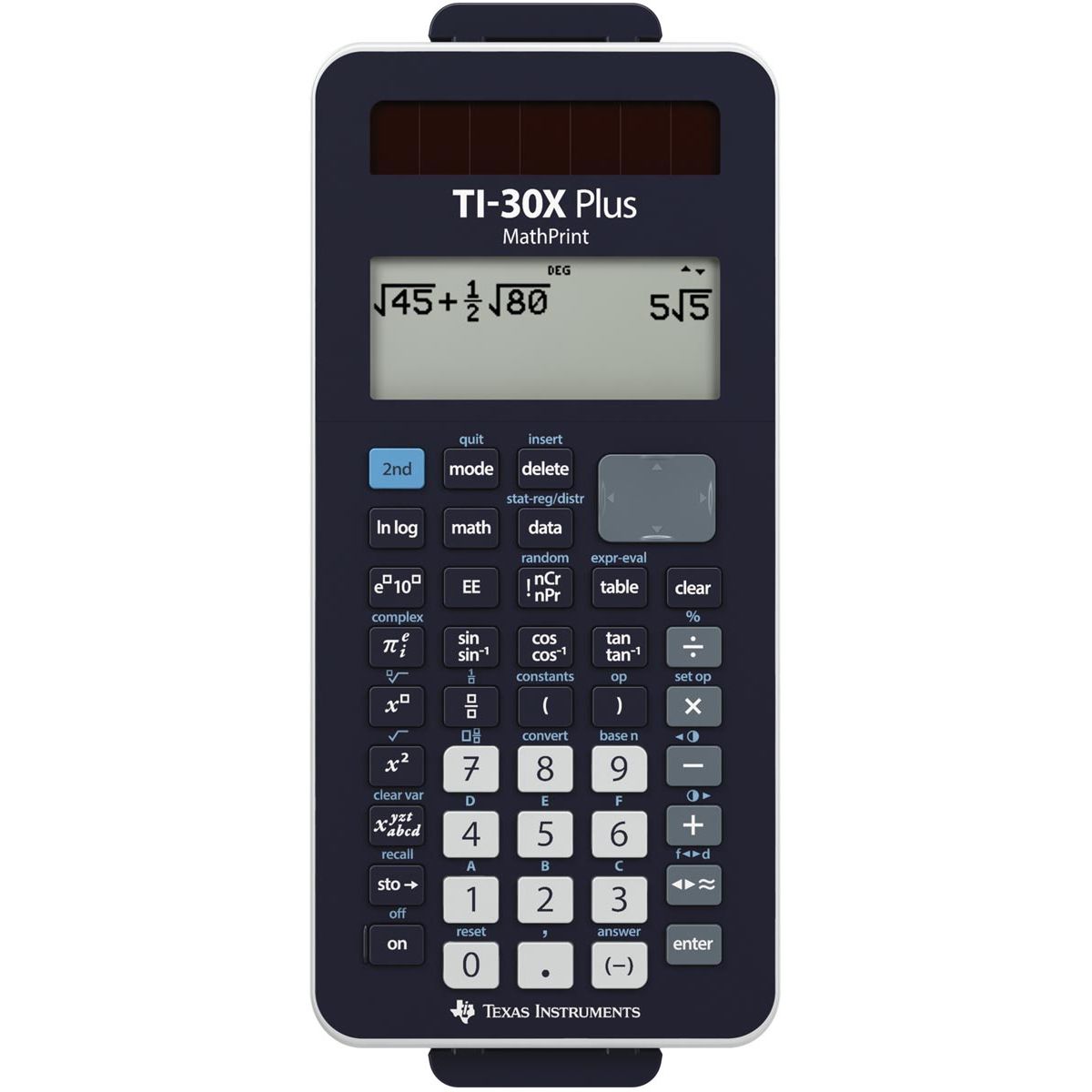 Texas Instruments -  Texas TI-30X Plus MathPrint wetenschappelijke rekenmachine
