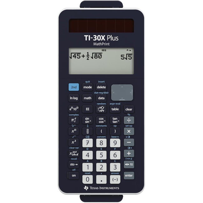 Texas Instruments - Calculatrice scientifique Texas TI-30X Plus MathPrint